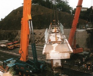 bridge demolition