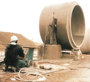 diamond blade saw cut